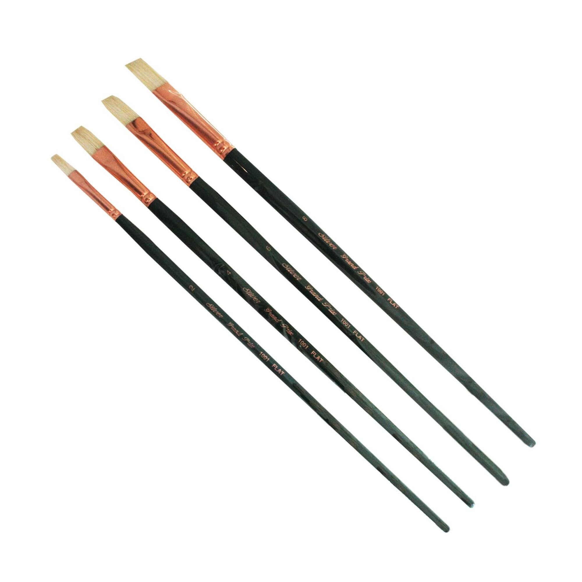 Silver Brush Limited Grand Prix® Even Flats Brush Set